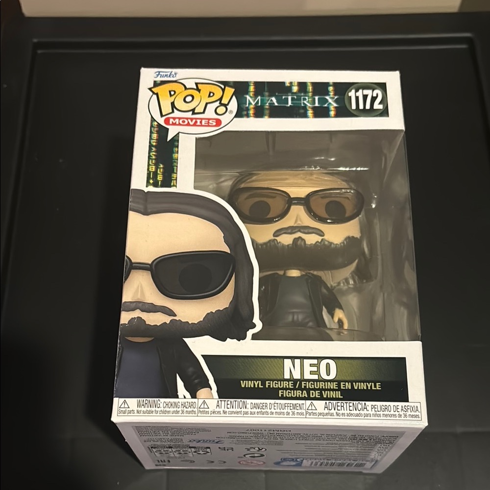 Funko Pop! Neo in Black and Brown